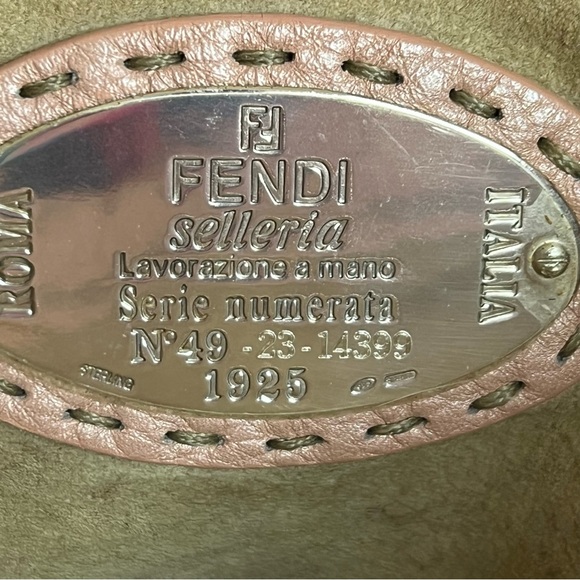 Authentic FENDI Shoulder Bag Tote Selleria - Picture 5 of 13